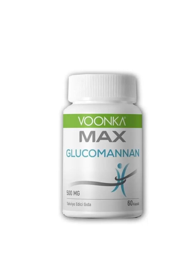 Voonka Max Glucomannan 500mg 60 Kapsül - Voonka