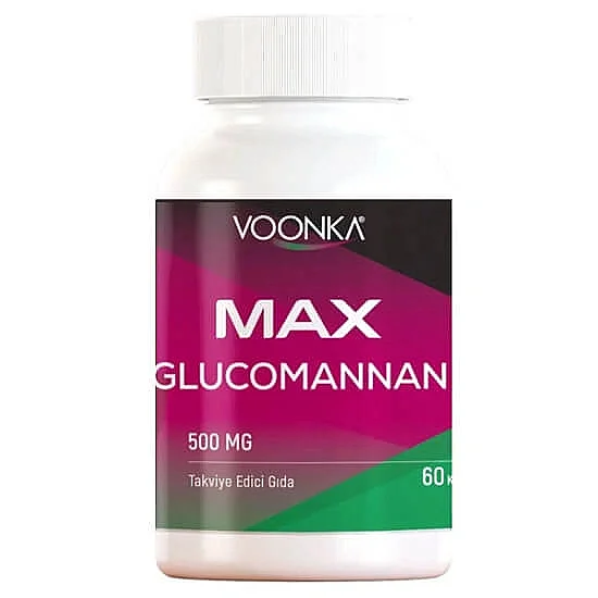 Voonka Max Glucomannan 500mg 60 Kapsül - 1