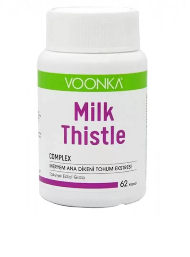 Voonka Milk Thistle Complex 62 Kapsül - Voonka