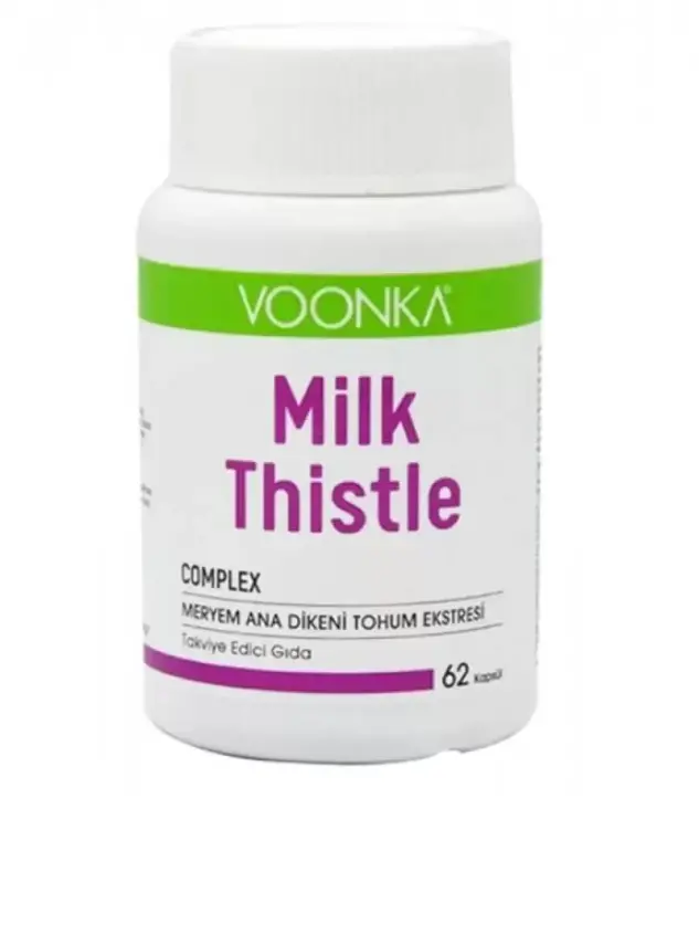 Voonka Milk Thistle Complex 62 Kapsül - 1