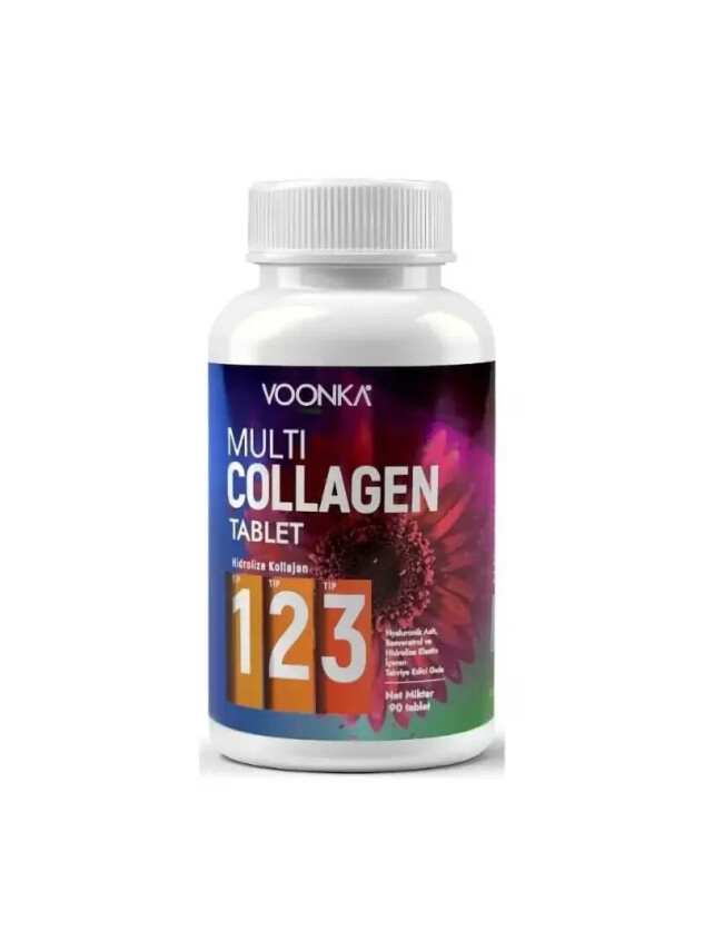 Voonka Multi Collagen 90 Tablet Tip 1/2/3 - Voonka