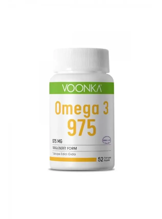 Voonka Omega 3 975 mg 50 Kapsül - 1