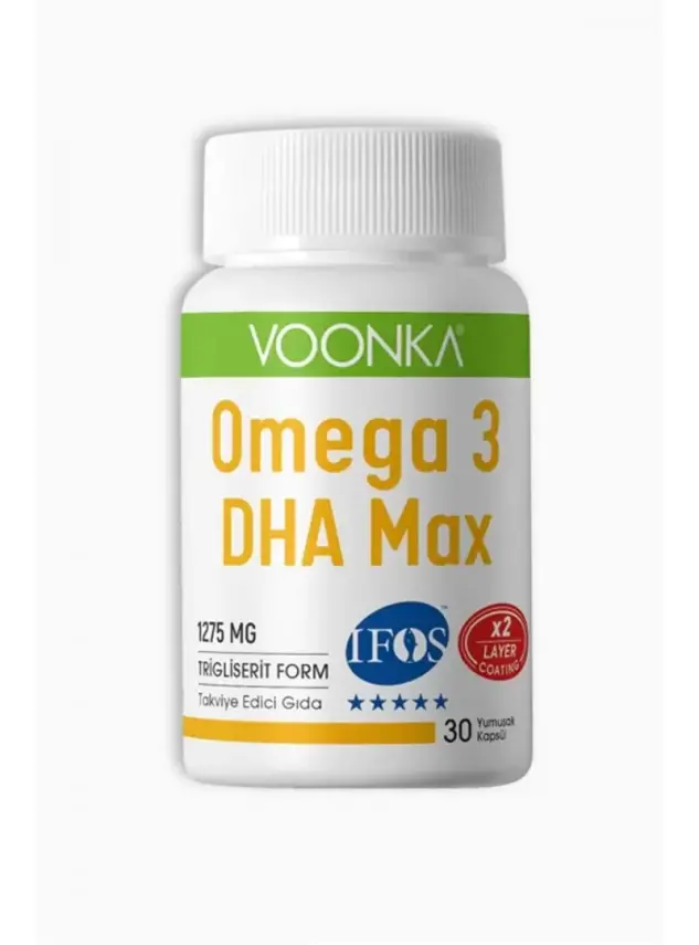 Voonka Omega 3 DHA Max 30 Kapsül - 1