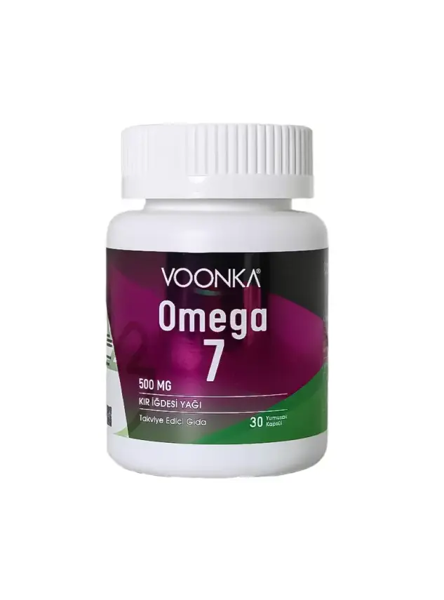 Voonka Omega 7 Kır İğdesi Yağı 32 Kapsül - 1