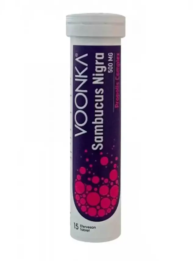 Outlet - Voonka Sambucus Nigra Propolis Complex 15 Efervesan Tablet - 1