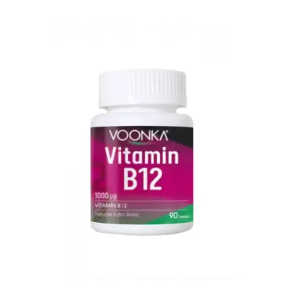 Voonka Vitamin B12 İçerikli Takviye Edici Gıda 90 Tablet - Voonka