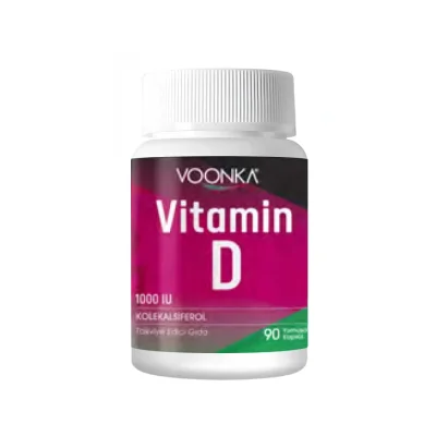 Voonka Vitamin D İçeren Takviye Edici Gıda 102 Kapsül - Voonka