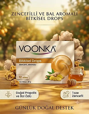 Voonka Zencefil Bitkisel 12 Drops - Voonka