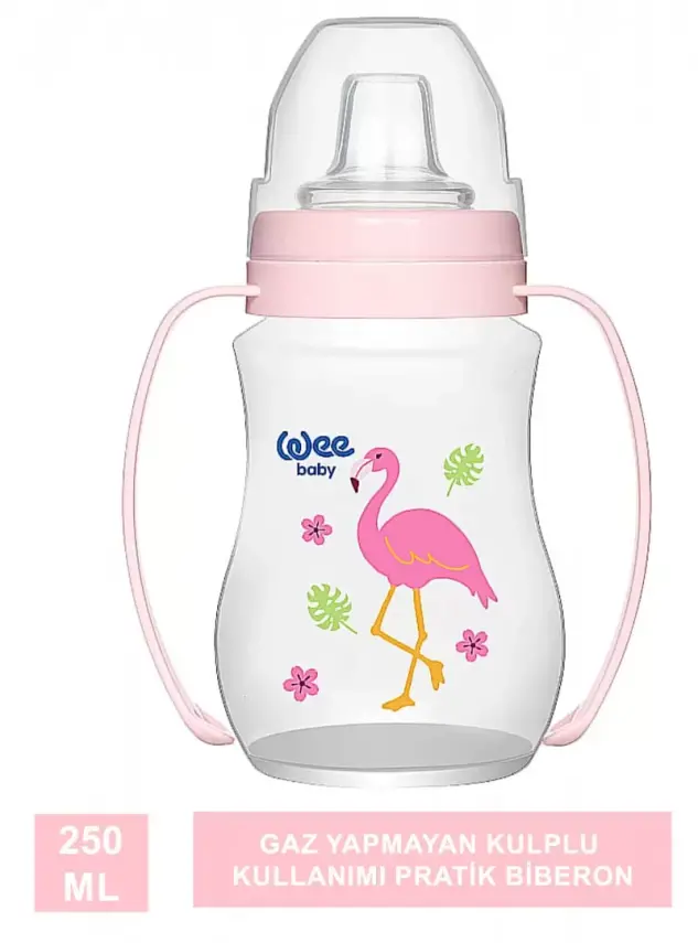 Wee Akıtmaz PP Alıştırma Bardağı 6+Ay 250 ml -754 - - 2