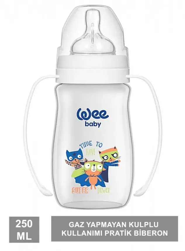 Wee Akıtmaz PP Alıştırma Bardağı 6+Ay 250 ml -754 - - 3