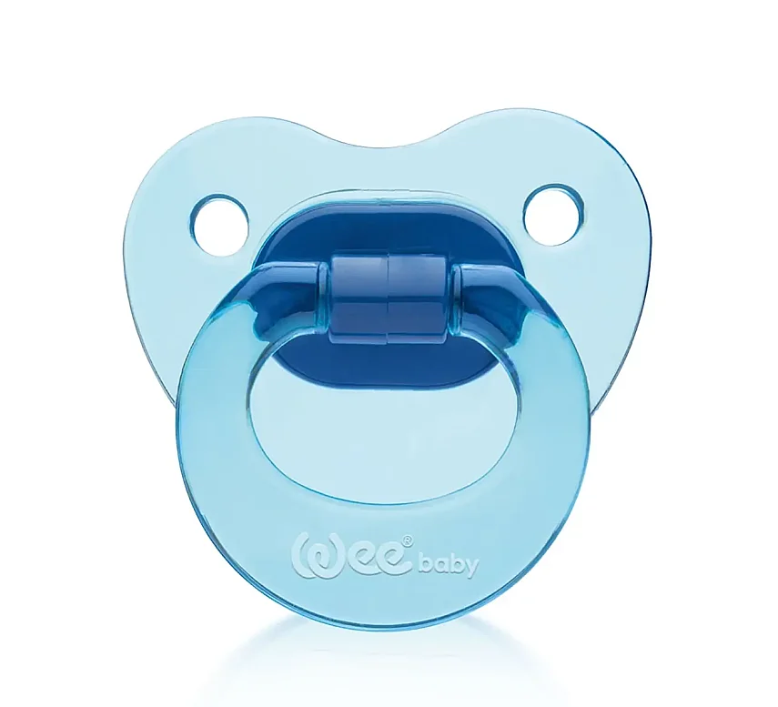 Wee Baby 111 Akide Gövdeli Damaklı Emzik No:1 - Mavi - 2