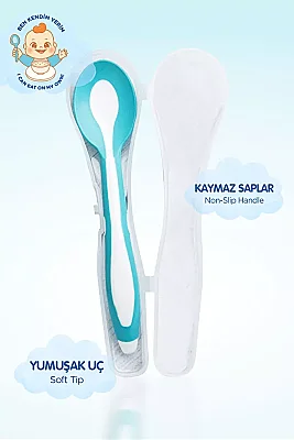 Wee Baby 306 Taşıma Kutulu Mama Kaşığı - 5