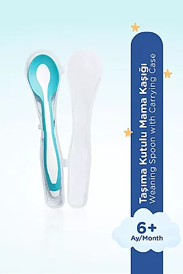 Wee Baby 306 Taşıma Kutulu Mama Kaşığı - 2
