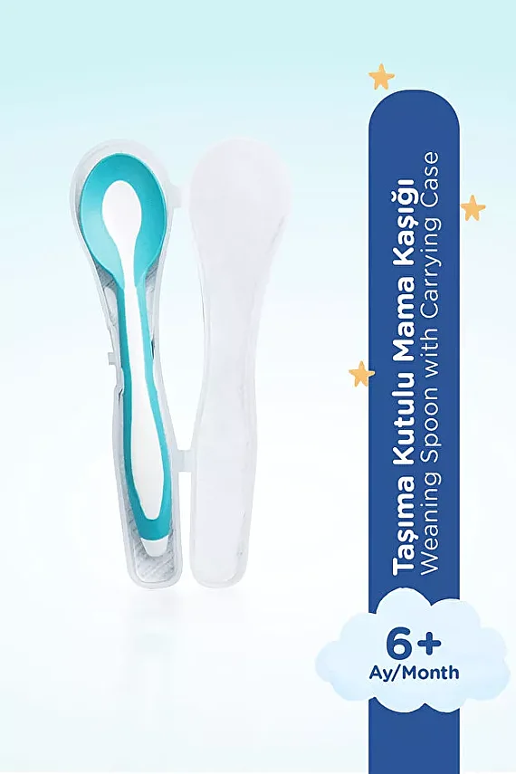 Wee Baby 306 Taşıma Kutulu Mama Kaşığı - 2