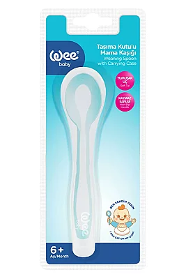 Wee Baby 306 Taşıma Kutulu Mama Kaşığı - Wee Baby