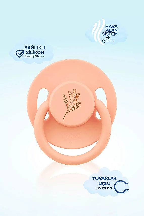 Wee Baby 698 Pure Kauçuk Uçlu No:1 0-6 Ay Emzik - 3