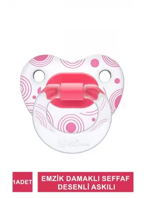 Wee Baby 836 Emzik Damaklı Seffaf Desenli Askılı No:1 - Wee Baby