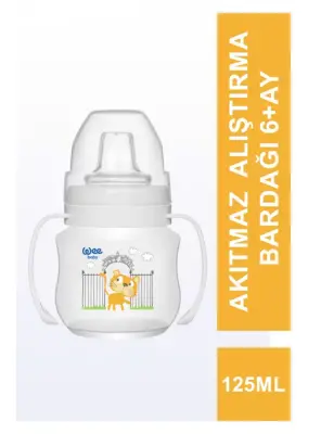 Wee Baby Akıtmaz PP Alıştırma Bardağı 6+Ay 125 ml - 1