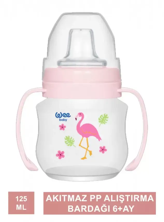 Wee Baby Akıtmaz PP Alıştırma Bardağı 6+Ay 125 ml - 2