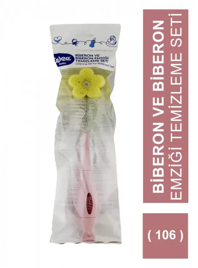 Wee Baby Biberon ve Biberon Emziği Temizleme Seti -106- - 4