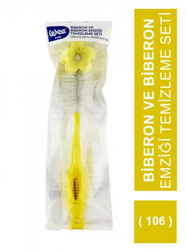 Wee Baby Biberon ve Biberon Emziği Temizleme Seti -106- - 5