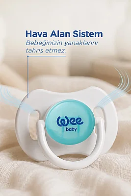Wee Baby Gece Emziği ve Emzik Askısı Seti​ - 2