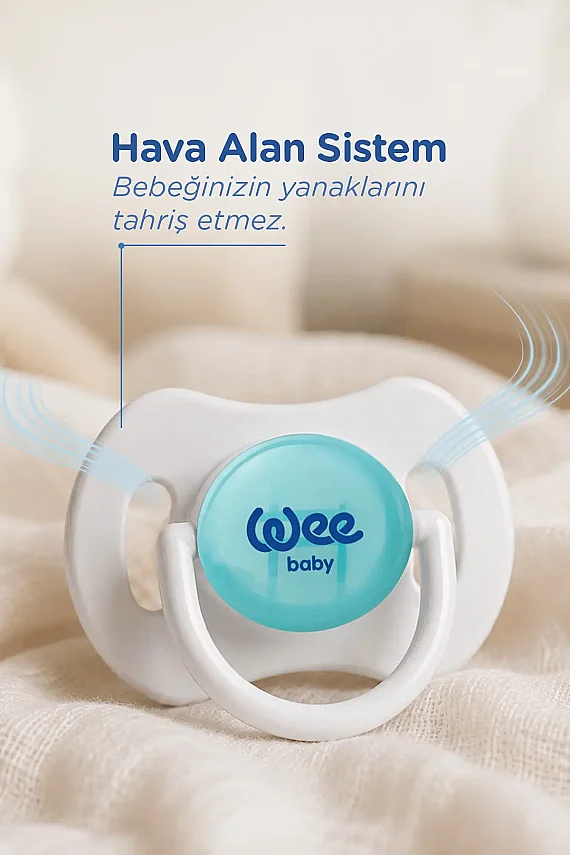Wee Baby Gece Emziği ve Emzik Askısı Seti​ - 2