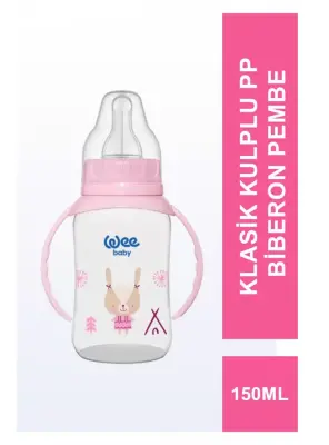 Wee Baby Klasik Kulplu PP Biberon 150 ml - 744 - - 1