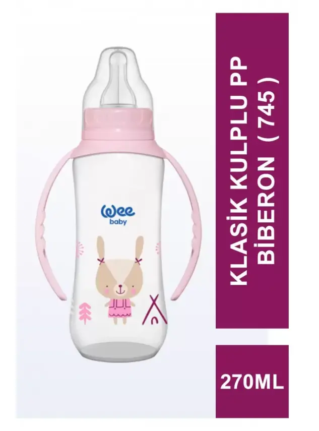 Wee Baby Klasik Kulplu PP Biberon 270 ml - 745 - 2