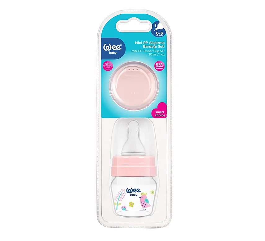 Wee Baby Mini PP Alıştırma Bardağı Seti 30ml - 778 - - 2