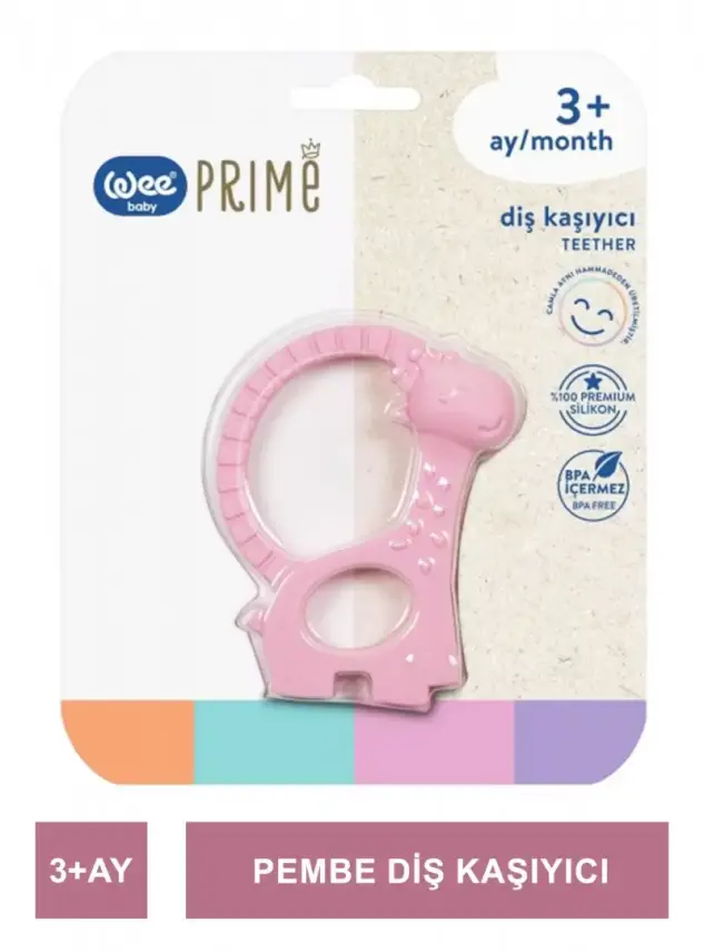 Wee Baby Prime Diş Kaşıyıcı 3+ Ay - Pembe - 928 - - 2