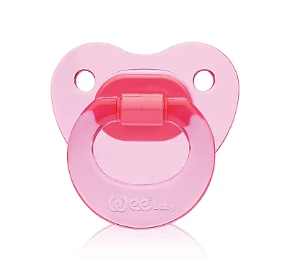Wee Baby Silikon Damaklı Emzik Akide 112 - Penbe - 2