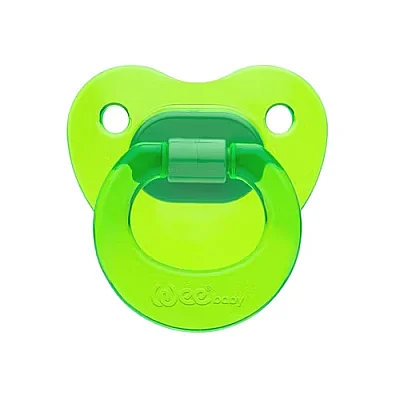 Wee Baby Silikon Damaklı Emzik Akide 113 - Yeşil - Wee Baby