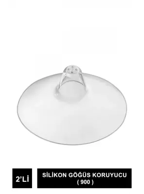 Wee Baby Silikon Göğüs Koruyucu 2'li - 900 - - Wee Baby