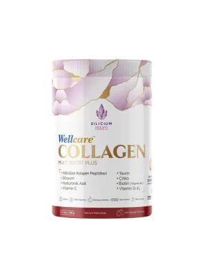 Wellcare Collagen Multi Boost Plus Toz Form - Nar Aromalı - 345gr - Wellcare