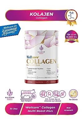 Wellcare Collagen Multi Boost Plus Toz Form - Nar Aromalı - 345gr - 1