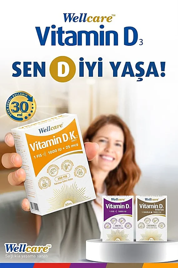 Wellcare D3K2 Sprey 30 ml - 3