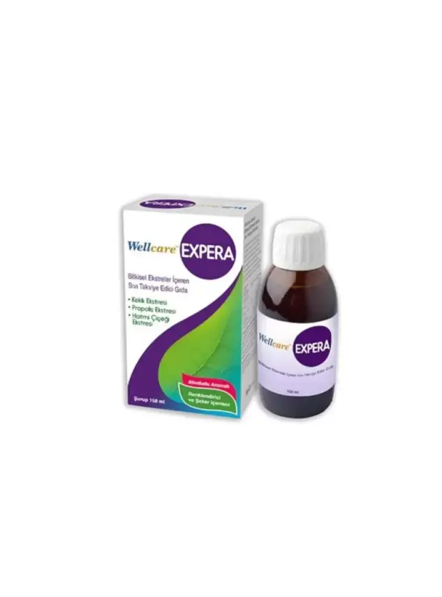 Outlet - Wellcare Expera Şurup 150 ml - 1
