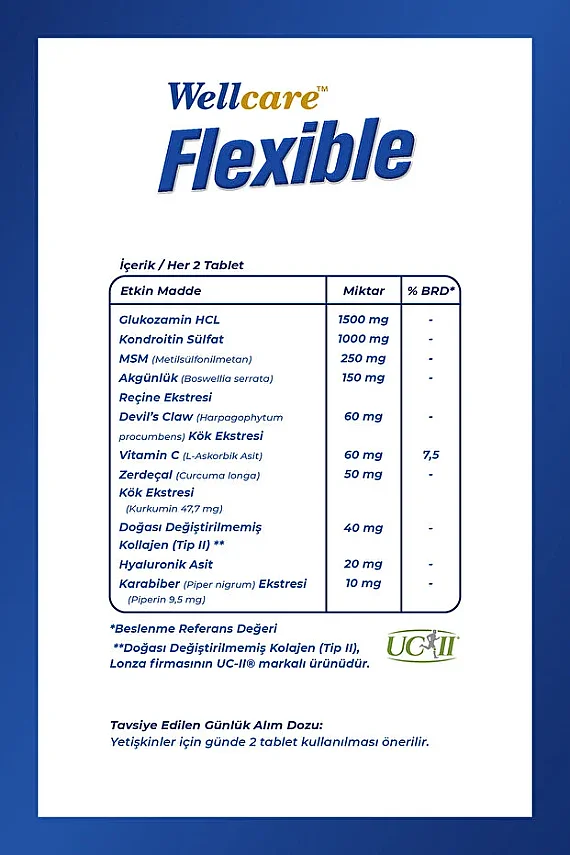 Wellcare Flexible 60 Tablet - 2
