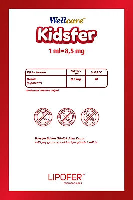 Wellcare Kidsfer 30 ml - 2