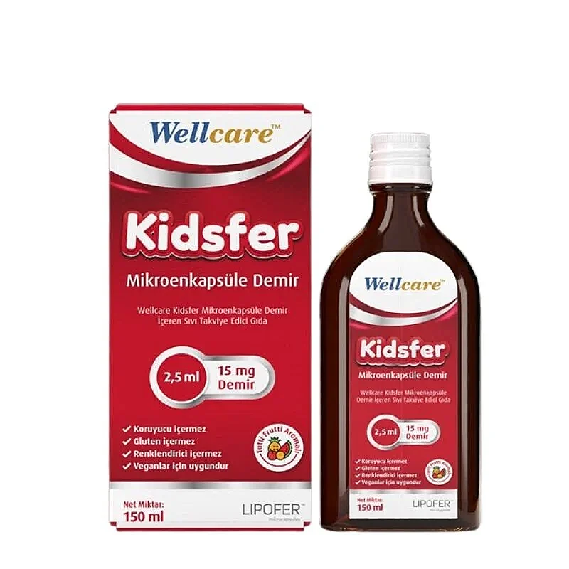 Wellcare Kidsfer Mikroenkapsüle Demir 150 ml - 1