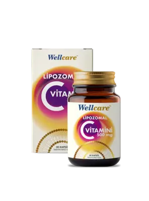 Wellcare Lipozomal Vitamin C 500mg 30 Kapsül - Wellcare