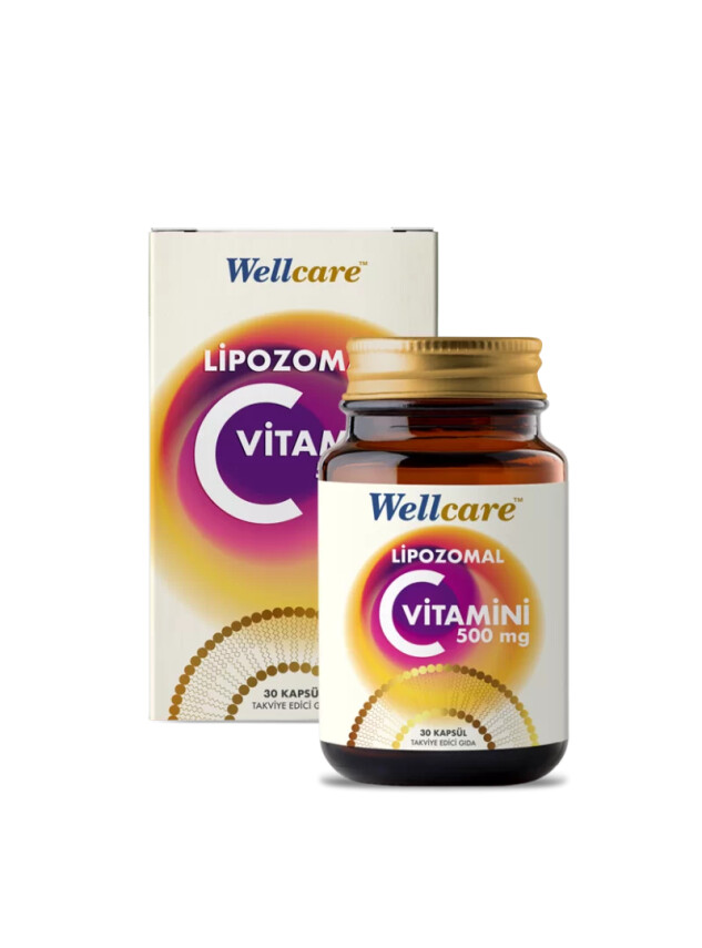 Wellcare Lipozomal Vitamin C 500mg 30 Kapsül - Wellcare