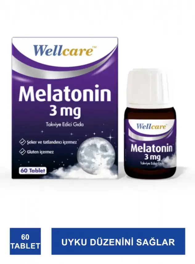 Wellcare Melatonin 3 mg 60 Tablet - 2