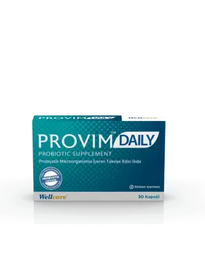 OUTLET - Wellcare Provim Daily Probiyotik Mikroorganizma 30 Kapsül - Wellcare