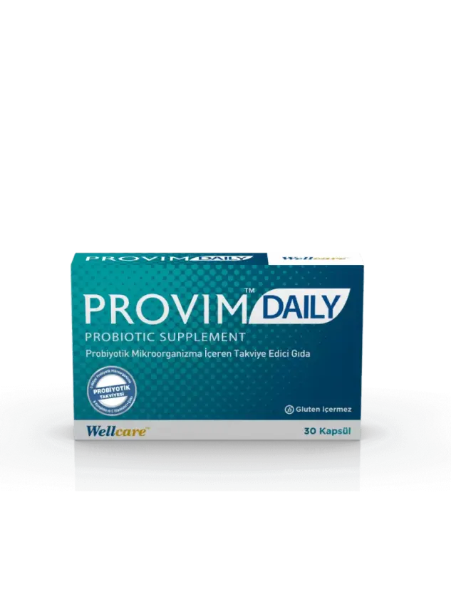 Wellcare Provim Daily Probiyotik Mikroorganizma 30 Kapsül - 1
