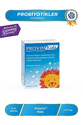 Wellcare Provim Kids Damla 8 ml - Wellcare