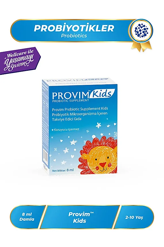 Wellcare Provim Kids Damla 8 ml - 1