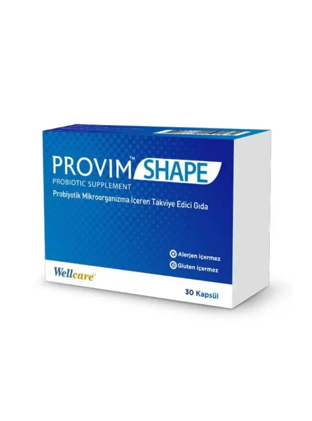 Wellcare Provim Shape Takviye Edici Gıda 30 Kapsül - 1