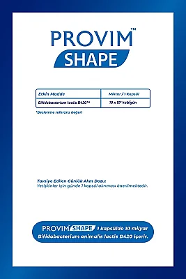Wellcare Provim Shape Takviye Edici Gıda 30 Kapsül - 2
